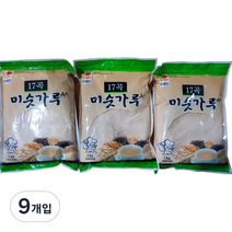 뚜레반 17곡 미숫가루 A+, 9개입, 1kg