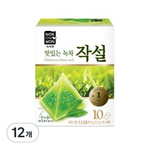 녹차원 맛있는 녹차 작설, 1.5g, 10개입, 12개