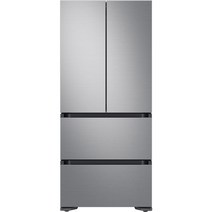 삼성전자 비스포크 냉장고 김치플러스 키친핏 더블실버 방문설치, RQ42A94G2T2, 더블 실버