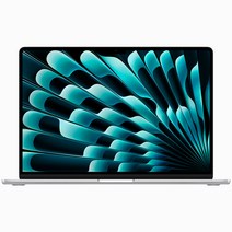 Apple 2023 맥북 에어 15, 실버, M2 8코어, 10코어 GPU, 256GB, 16GB, 35W 듀얼, 영문
