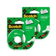 쓰리엠 매직 테이프 디스펜서 810D 12mm x 20m, 2개입