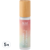 알레 아로마 롤온 제라늄 시더우드, 10ml, 5개
