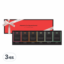 프리미어스 티백 에디션 선물세트, 3세트, 6종
