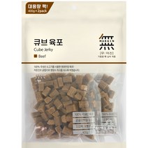 무마진 강아지 큐브 육포 소고기 져키 800g, 소고기맛, 1개