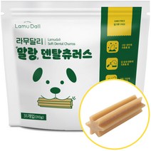 라무달리 강아지 말랑 덴탈츄러스 31p, 연어 + 생선살 혼합맛, 1개