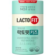 종근당건강 락토핏 키즈 유산균 60p, 120g, 1개