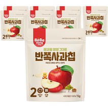 베베당 동결건조 과일칩 15g, 사과, 8개