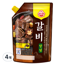 오뚜기 갈비양념 스파우트팩, 4개, 480g