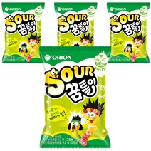 오리온 SOUR 꿈틀이, 67g, 4개