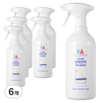 비지엔젤 반짝반짝 욕조 세정제, 800ml, 6개