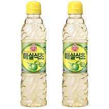 오뚜기 매실 식초, 900ml, 2개