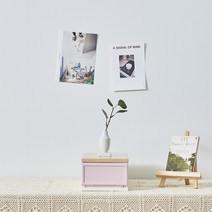 씨밀렉스 래폴드 모듈서랍장 200 슬림 1단 S, 무디파스텔 핑크, 1개