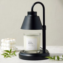 에인디 초초캔들워머 블랙+소이캔들280g 세트, 체리블러썸, 1개