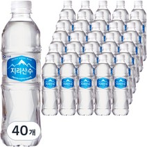아워홈 지리산수 블루, 500ml, 40개