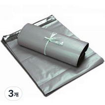 가팡 택배 비닐봉투 폴리백 실버 A LDPE 0.08 100p, 3개