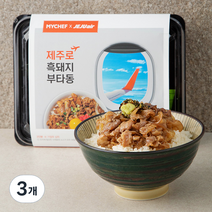 마이셰프 제주로 흑돼지 부타동, 496g, 3개