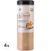 유기농마루 귀리로 만든 볶은 귀리가루, 420g, 4개