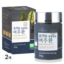 유기농마루 유기농 동결건조 여주환, 100g, 2개