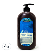 에스테소피 마사지 워터 솔루블 화이트 미네랄 오일 무향, 1L, 4개