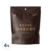 홍삼가건보 고려 홍삼젤리, 300g, 4개