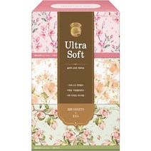 헬로 골드라벨 울트라 소프트 미용티슈 200매+30매, 3개입, 1개