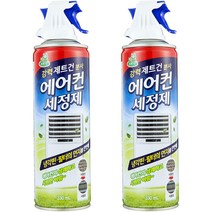청개구리 에어컨 세정제, 330ml, 2개