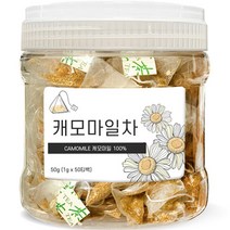 권뱅푸드 캐모마일 삼각 티백차, 50g, 50개입, 1개