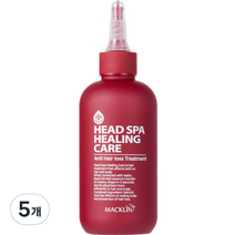 맥클린코스메틱 헤드스파 힐링케어 트리트먼트, 200ml, 5개