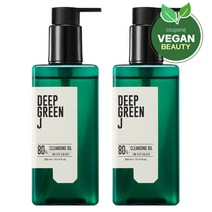 제이숲 딥그린제이 비건 퍼펙트 클렌징 오일, 2개, 300ml