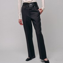 히로인 더블웨이스트 울 팬츠