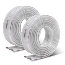 아이끌레 유아용 PVC 투명 모서리 슬림 안전가드 L 20mm x 2m, 2개