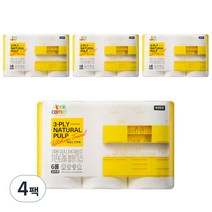 코멧 천연펄프 키친타월 3겹, 160매, 24롤