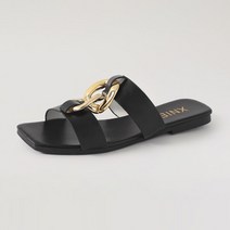 착한구두 여성용 노아 체인장식 슬리퍼 SPLTS2e115