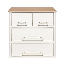 리빙스마일 우드 3단 트윈1일반2 서랍장, 랜덤발송