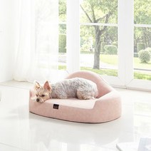 레우토 반려동물 레더 블랑 펫 소파, 오렌지핑크