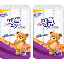 땡큐 3겹 천연펄프 화장지 14m, 30개입, 2팩
