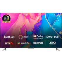 [KQ65QNA83AFXKR] TCL 안드로이드11 4K QLED TV, 75C635, 191cm(75인치), 스탠드형, 방문설치