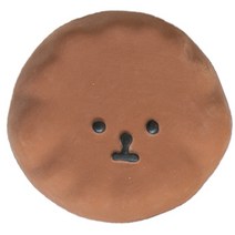 바잇미 강아지 내동생 라텍스 장난감, 초코브라운, 1개