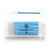 브러쉬포유 친환경 휴대용 치간칫솔 2s 0.9mm 50p, 1세트, 50개