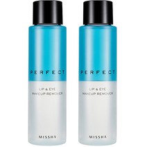 미샤 퍼펙트 립앤아이 리무버, 2개, 1개입, 155ml