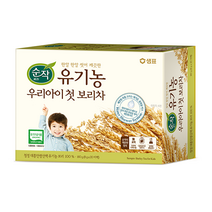 순작 유기농 우리아이 첫 보리차 160g, 보리, 1개