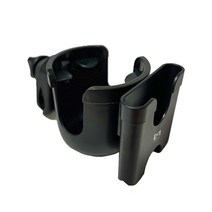 르메이어 올인원 유모차 핸드폰 컵홀더, 블랙, 1개