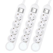 세계엔터 일반 멀티탭 5구 SG-305 + 안전캡, 2.5m, 3세트