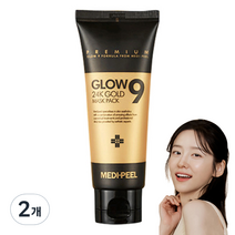 메디필 글로우9 24K 골드 마스크팩 100ml, 1개입, 2개