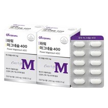 로니웰 파워 마그네슘 400, 72g, 2개, 60정