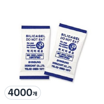 크린스틱 실리카겔 방습제, 0.5g, 4000개