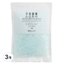 바스참 소금호사 다이아몬드 솔트 민트, 1kg, 3개