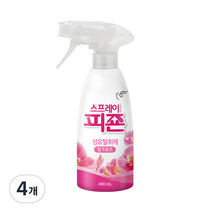 피죤 스프레이 섬유탈취제, 490ml, 4개, 핑크로즈