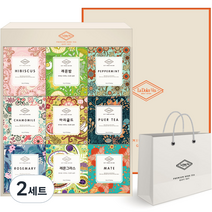 라돌체비타 프리미엄 허브차 선물세트 + 쇼핑백, 허브티 9종, 2세트