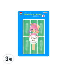 주트 헤어롤 특대 6p, 랜덤발송, 3개